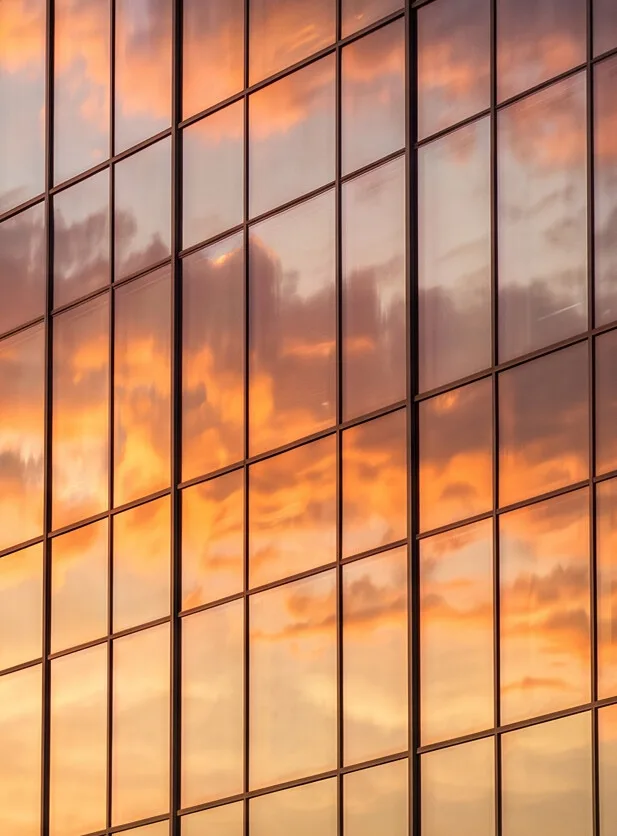 The curtain wall, up close